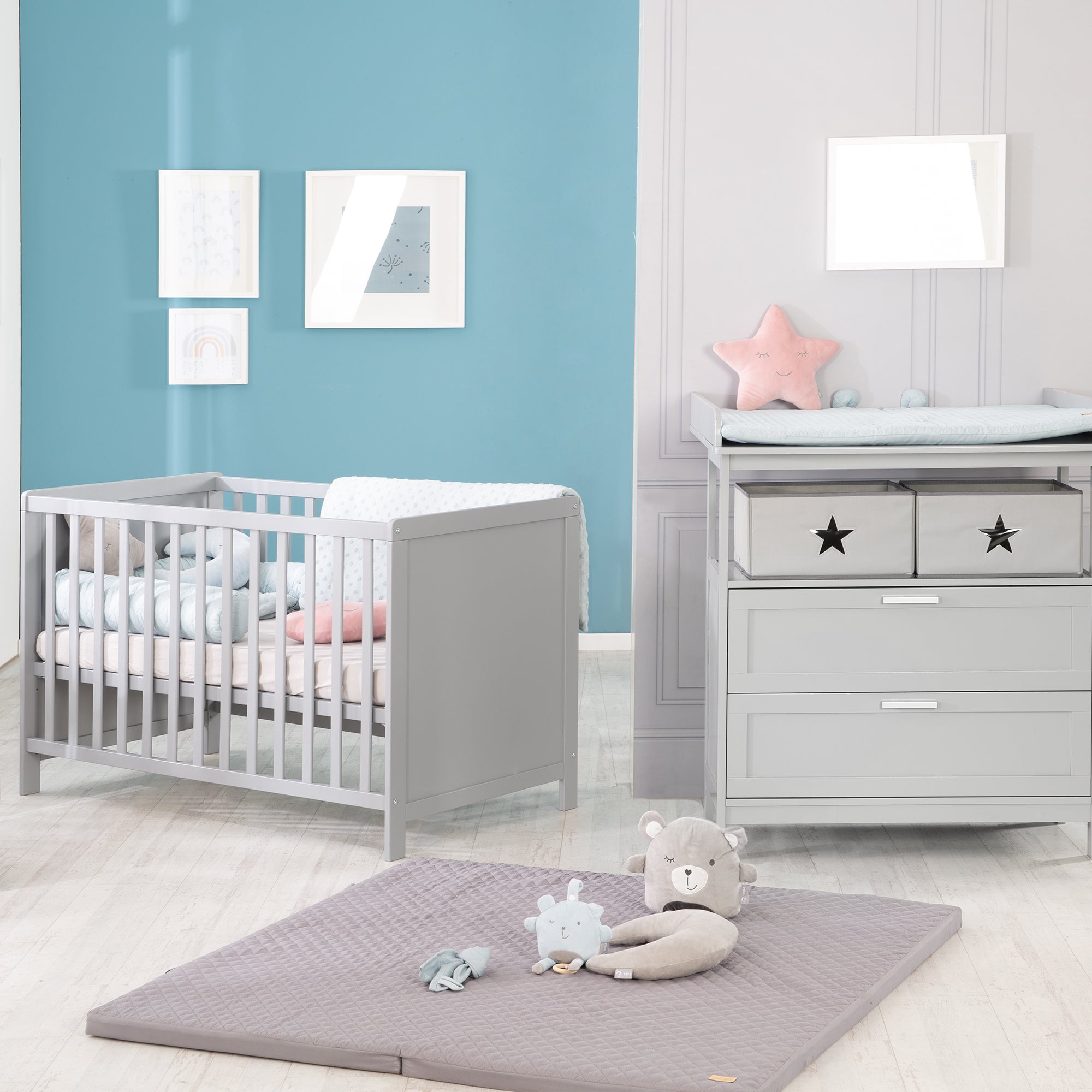 Roba 1018040 Kinderzimmerset Hamburg taupe – Kinderzimmer Set - Bild 2 Roba 1018040 Kinderzimmerset Hamburg taupe – Kinderzimmer Set - Produktbild 2