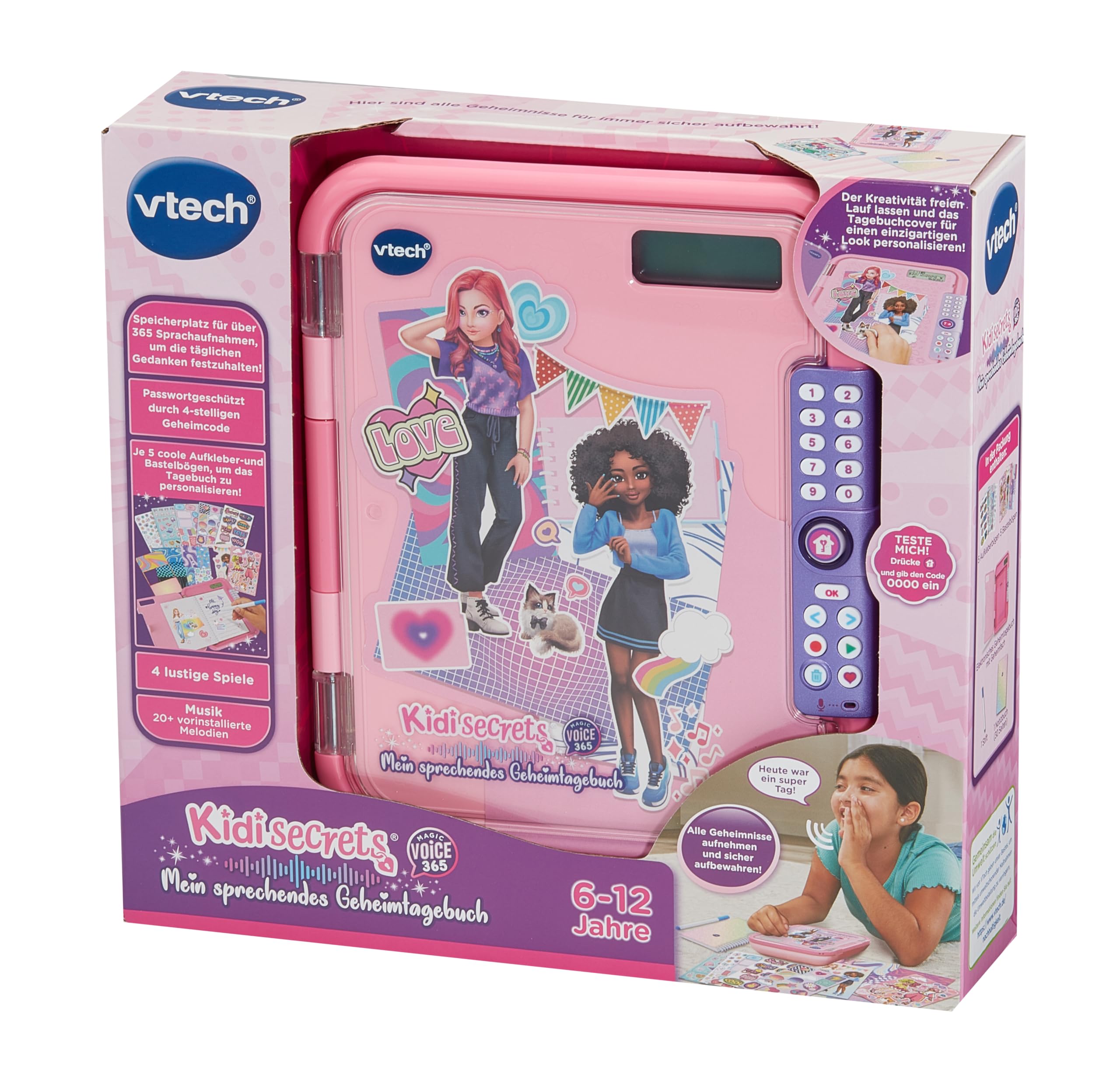 VTech KidiSecrets - Magic Voice 365 80581904 Person, Figur