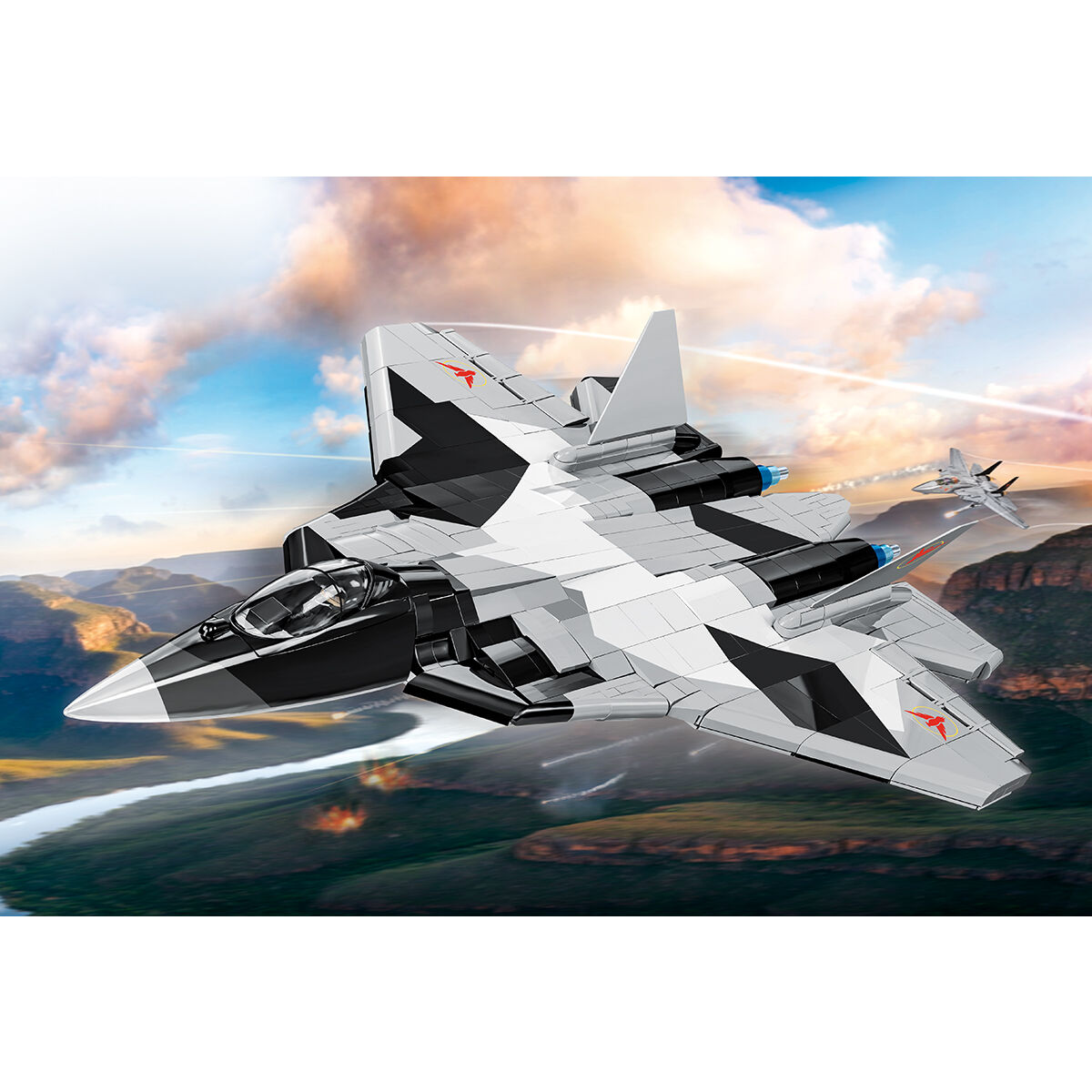 COBI 5921 - TOP GUN Maverick - ENEMY STRIKE JET - Bild 6 COBI 5921 - TOP GUN Maverick - ENEMY STRIKE JET - Bild 6