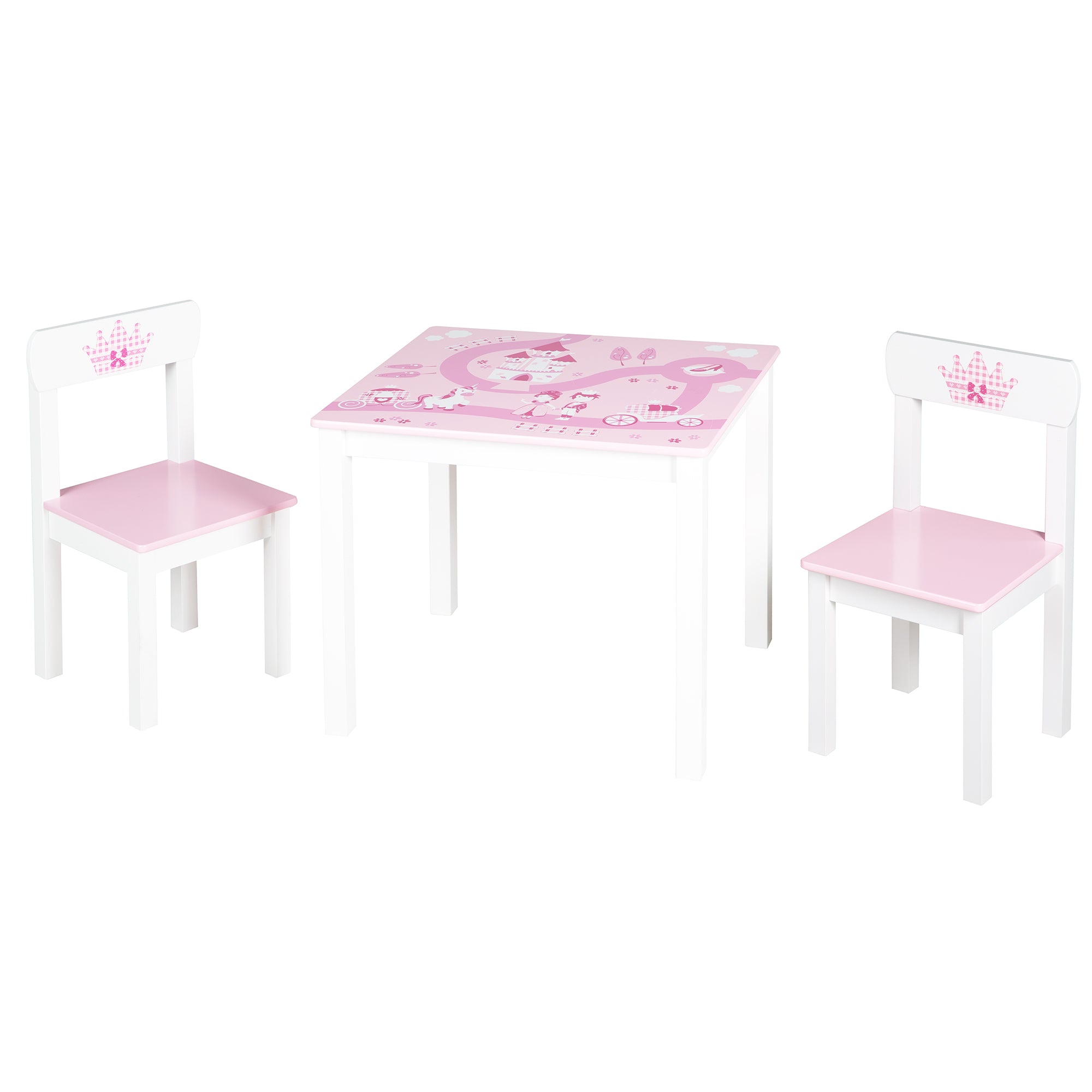Roba 450018D332 Kindersitzgruppe Krone rosa – Spielmöbel - Bild 1 Roba 450018D332 Kindersitzgruppe Krone rosa – Spielmöbel - rosa - Spielmöbel - Produktbild 1