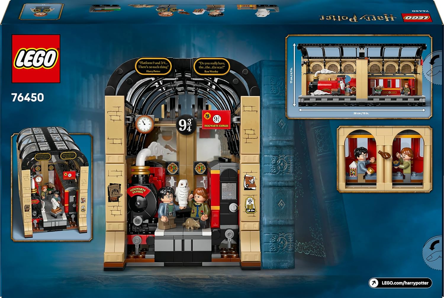 LEGO® Harry Potter™ 76450 Buchstütze: Hogwarts™ Express Person