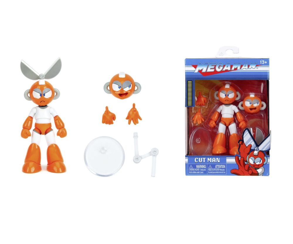 Jada Mega Man Cut Man 4,5" Figure