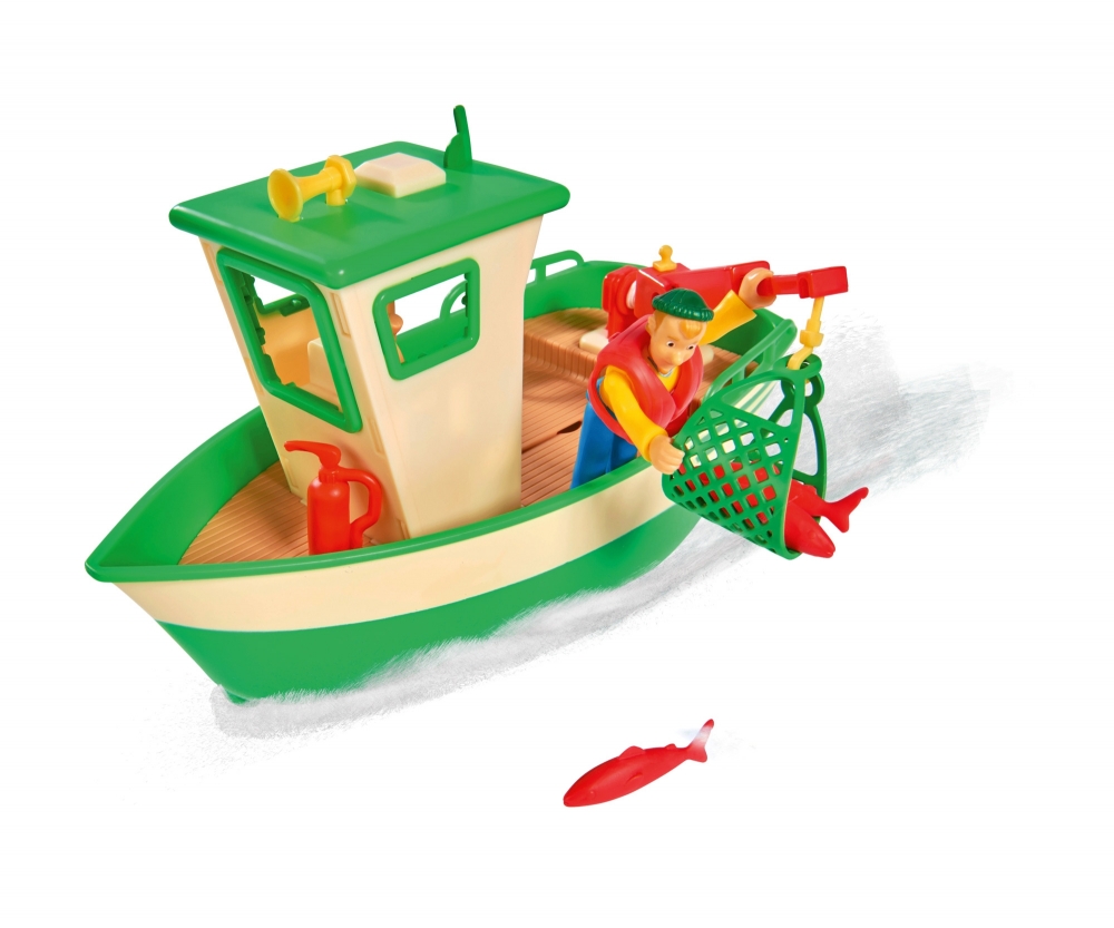 Simba Sam Charlies Fischerboot mit Figur