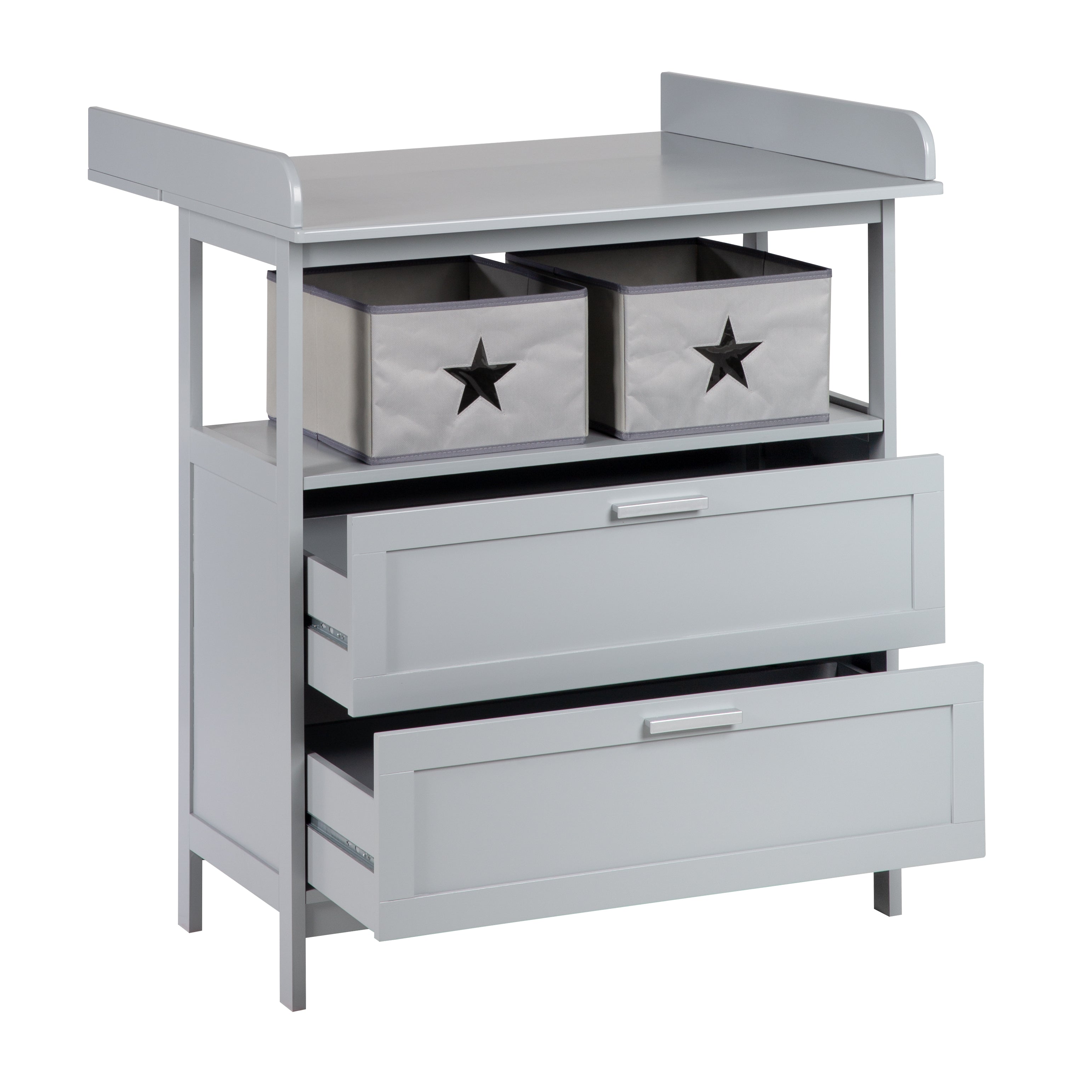 Roba 1712040TP Wickelkommode, Wickelansatz Hamburg taupe – Wickelkommode schmal - Produktbild 3