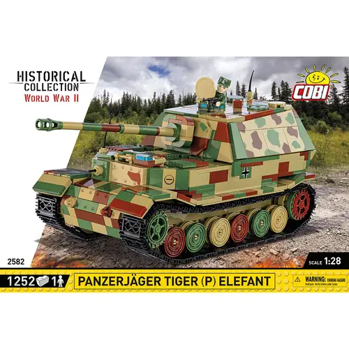 Cobi 2582 Panzerjager Tiger Elefant Cobi 2582 Panzerjager Tiger Elefant