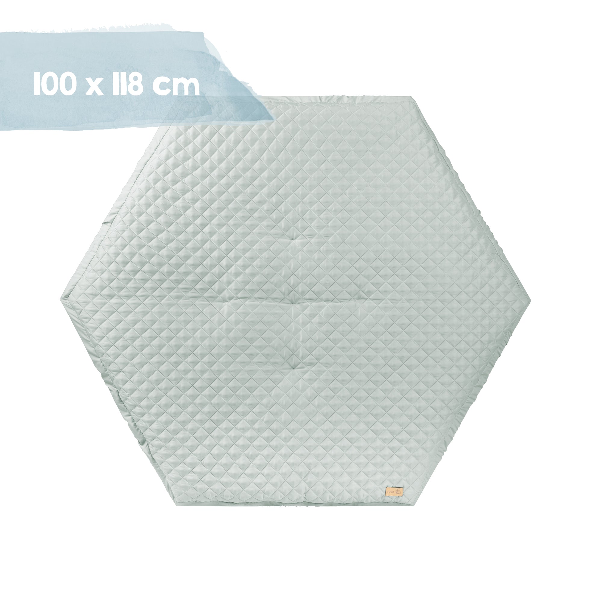 Roba 202500WEV241 Laufgitter 6-eckig Frosty green weiß - Bild 8 Roba 202500WEV241 Laufgitter 6-eckig Frosty green weiß - Produktbild 8