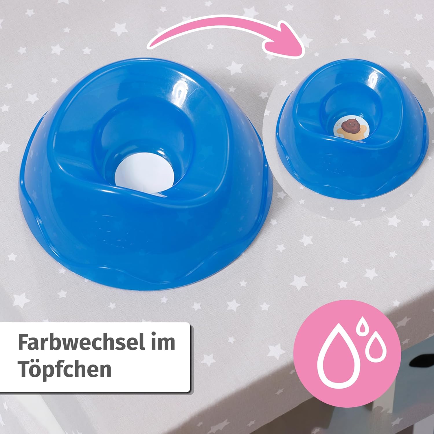 BABY born® Jonas DE Drinnen, Teller, Nummer, Text, Toilette