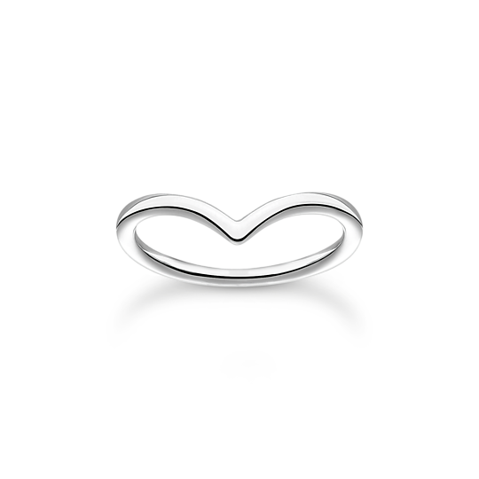 Thomas, Sabo, Ring, V-Form, Gr., 52, Silber, Zubehor, Schmuck, Ring, Silber