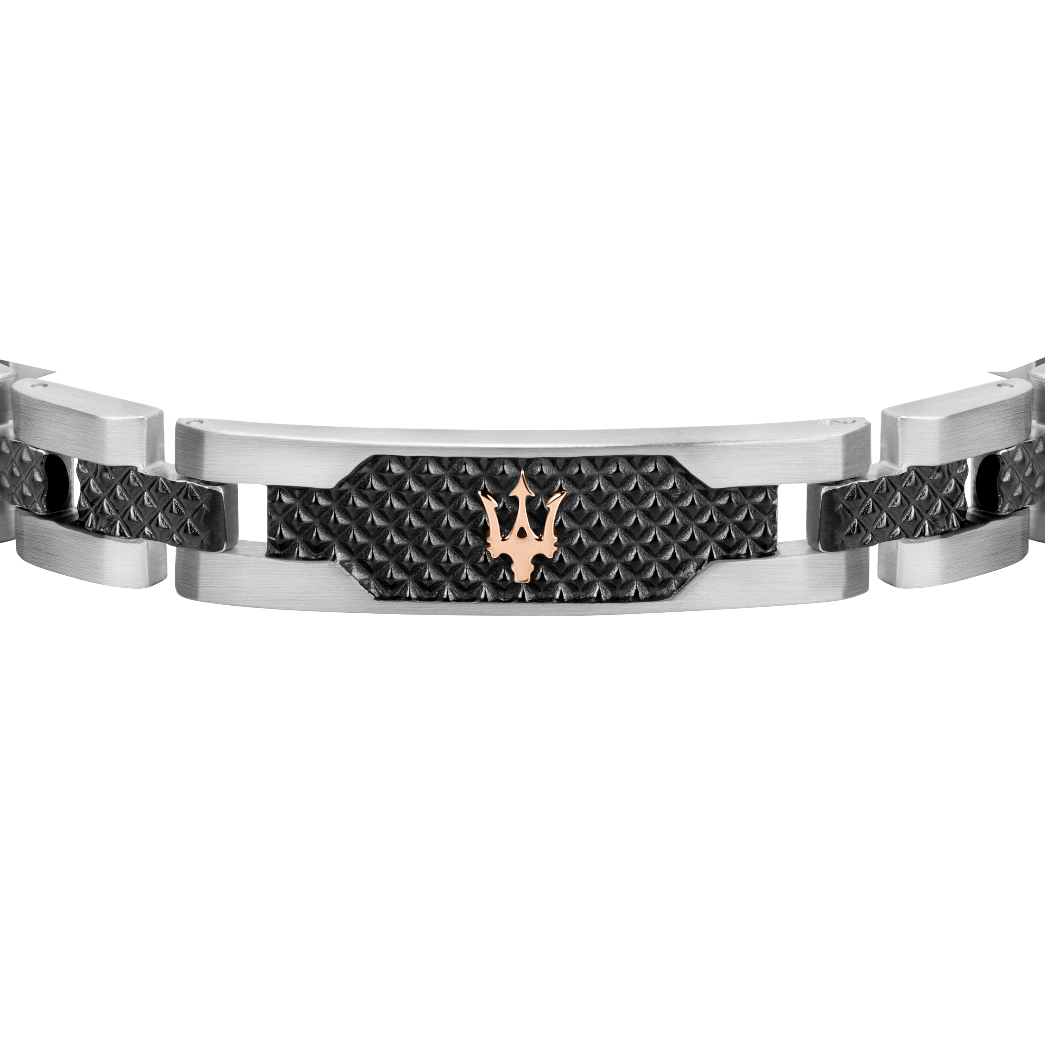 Maserati Armband Herren Iconic dark gun 21cm