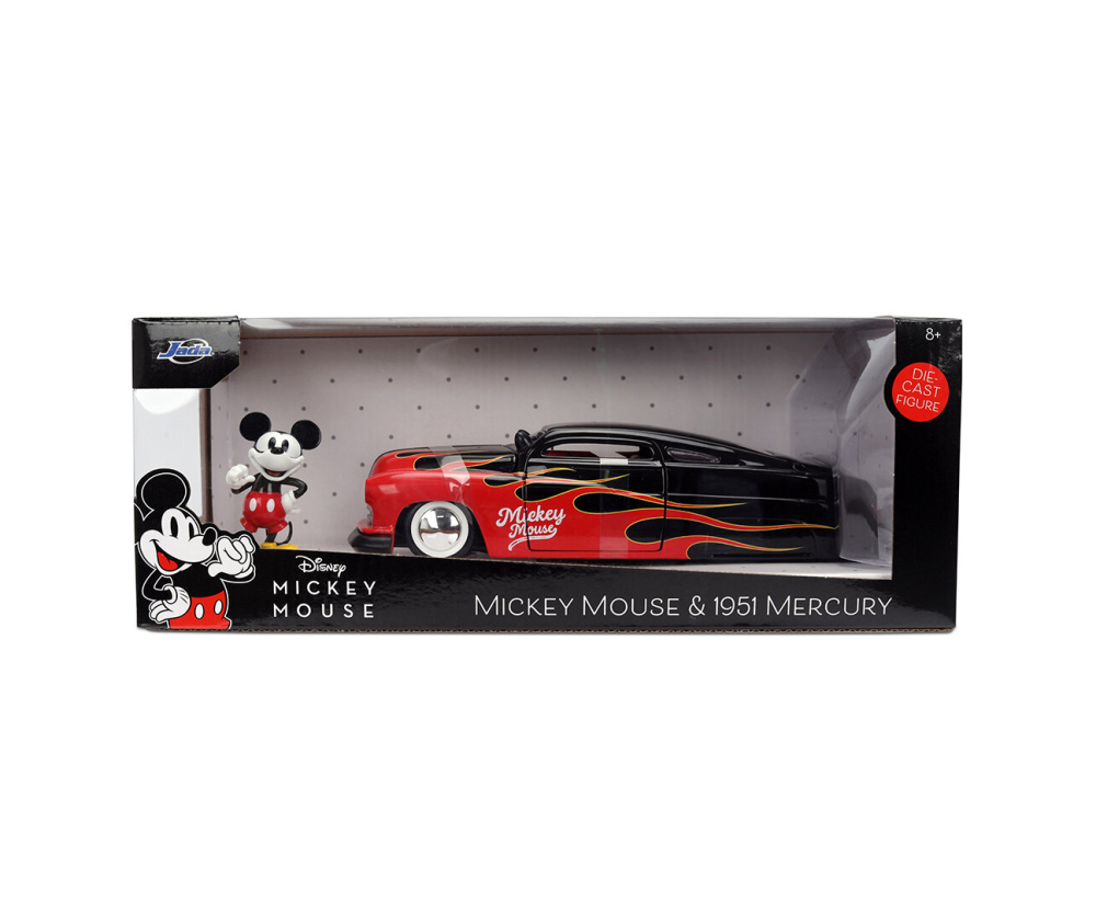 Jada Mickey Mouse 1951 Mercury Coupe 1:24 Jada Mickey Mouse 1951 Mercury Coupe 1:24