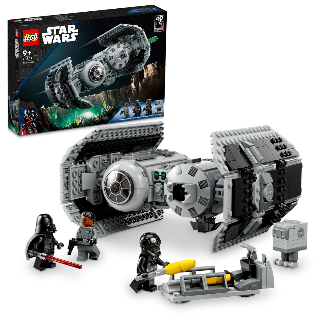LEGO, Star, Wars, TIE, Bomber, 75347, Maschine, Sprach, Rad, Spielzeug LEGO Star Wars TIE Bomber 75347