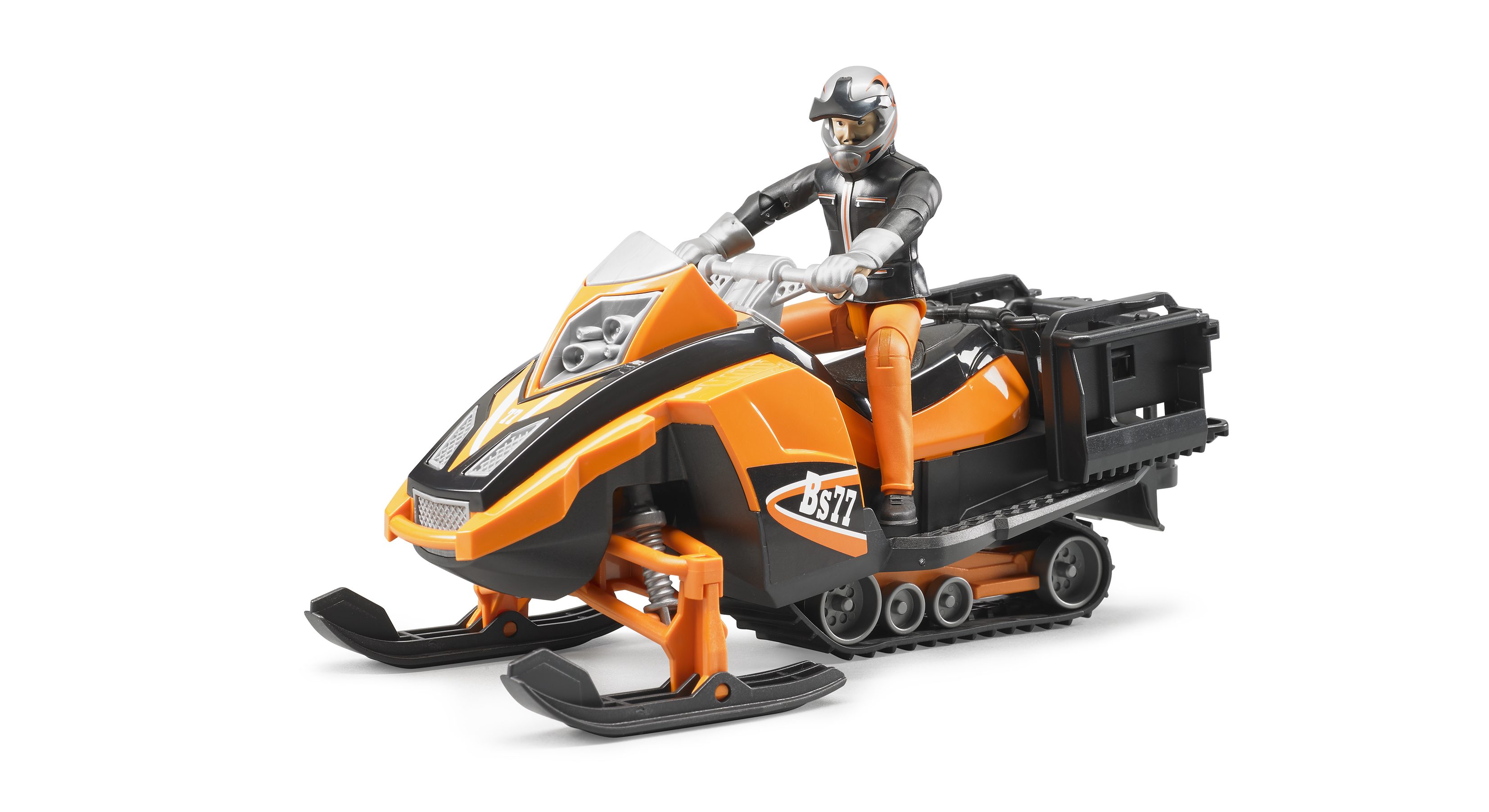 BRUDER 63101 - Snowmobil mit Fahrer und Ausstattung BRUDER 63101 - Snowmobil mit Fahrer und Ausstattung