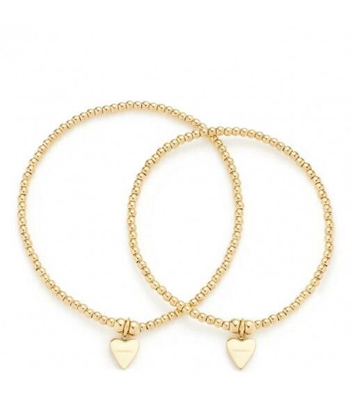 LeonardoSet/2 Armband, Amor, Gold