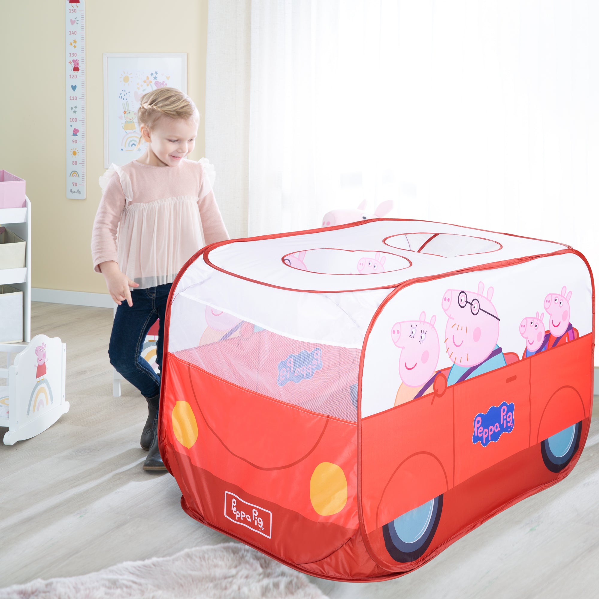Roba 98353PP1 Pop Up Spielbus Peppa Pig rot – Spielen & Spaß - Bild 7 Roba 98353PP1 Pop Up Spielbus Peppa Pig rot – Spielen & Spaß - Produktbild 7