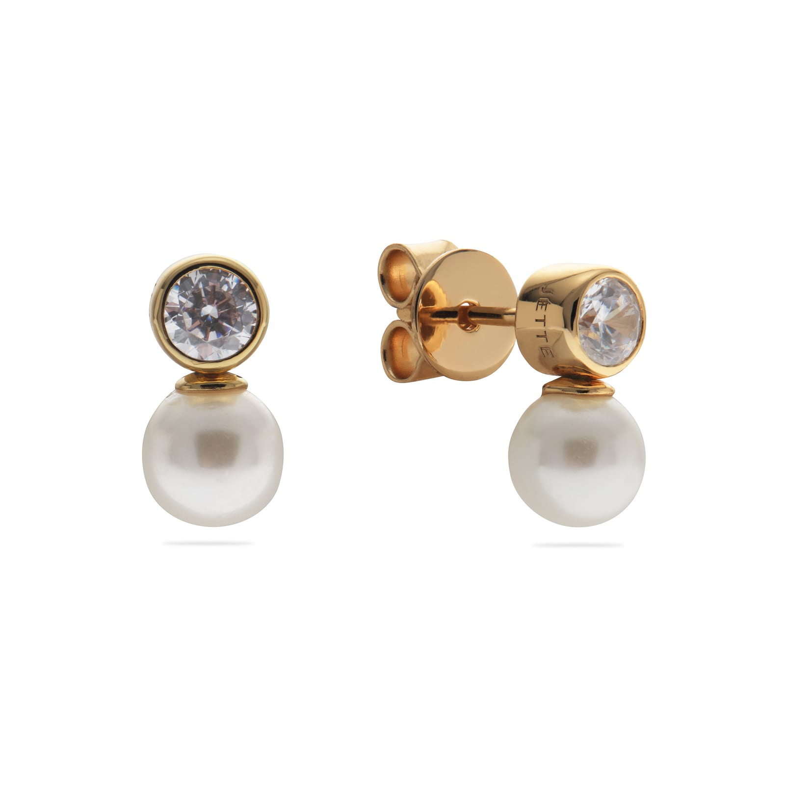 JETTE S.K1A04500 OHRSTECKER JOY GOLD PERLE JETTE S.K1A04500 OHRSTECKER JOY GOLD PERLE