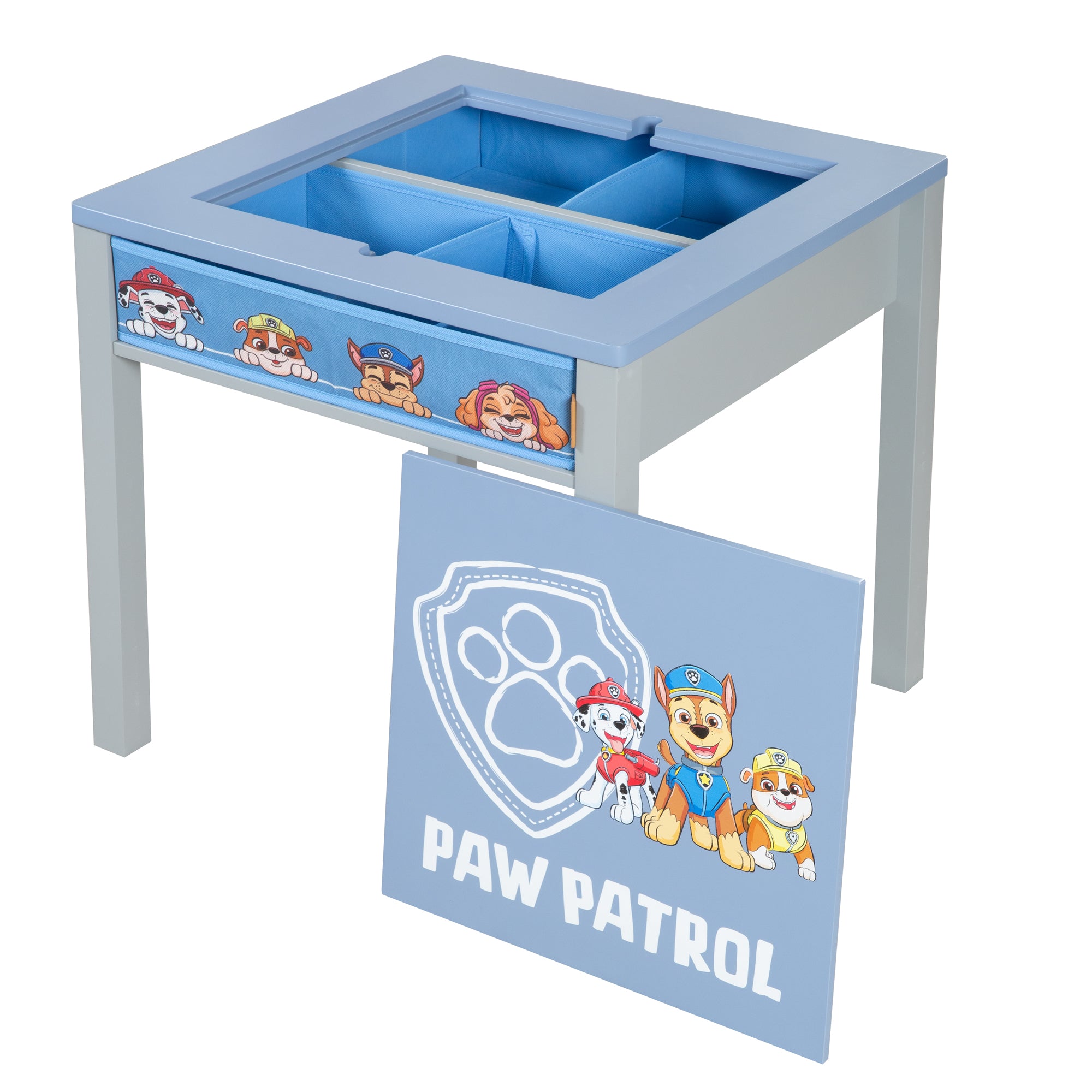 Roba 450731PW3 Kindertisch mit Wendeplatte Paw Patrol blau – Spielmöbel - Bild 9 Roba 450731PW3 Kindertisch mit Wendeplatte Paw Patrol blau – Spielmöbel - Produktbild 9