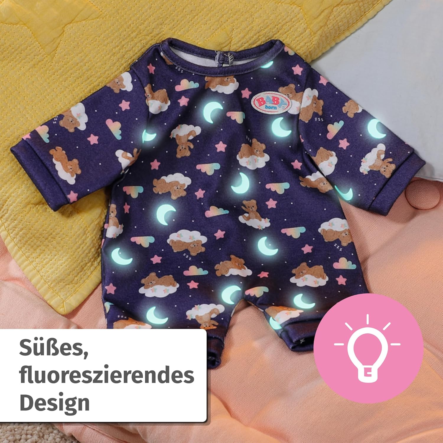 BABY born® Schlafanzug Glow in the Dark