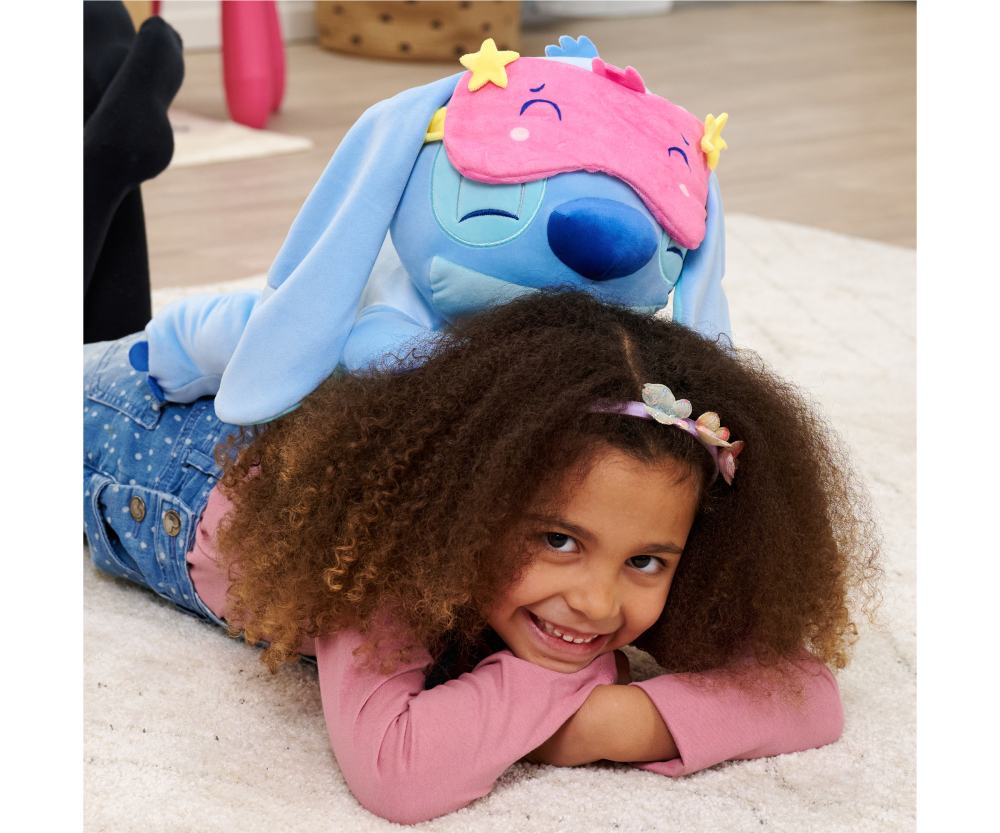 Simba Disney Snuglets Wellbeing Stitch, 40cm