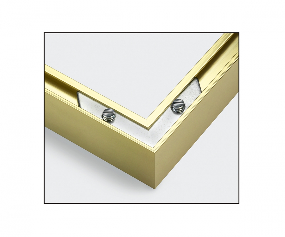 Schipper MNZ - 2 x Alurahmen Gold 24 x 30 cm
