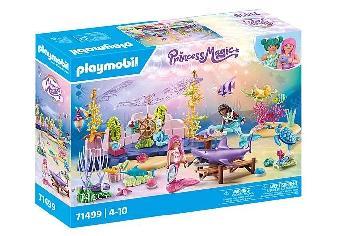 PLAYMOBIL, 71499, Meerjungfrauen-Tierpflege