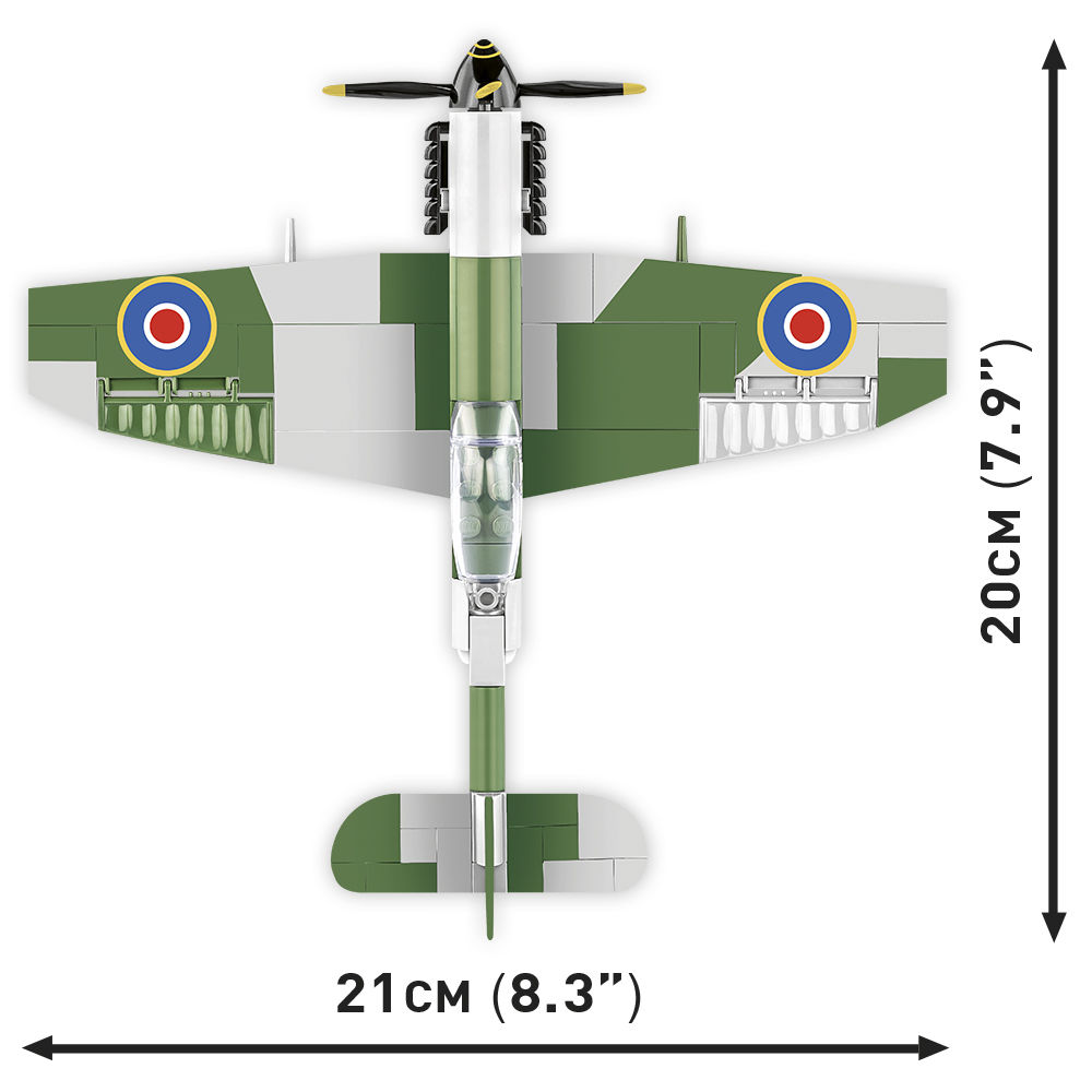 COBI 5865 - Spitfire MK.XVI Bubbletop - Bild 5
