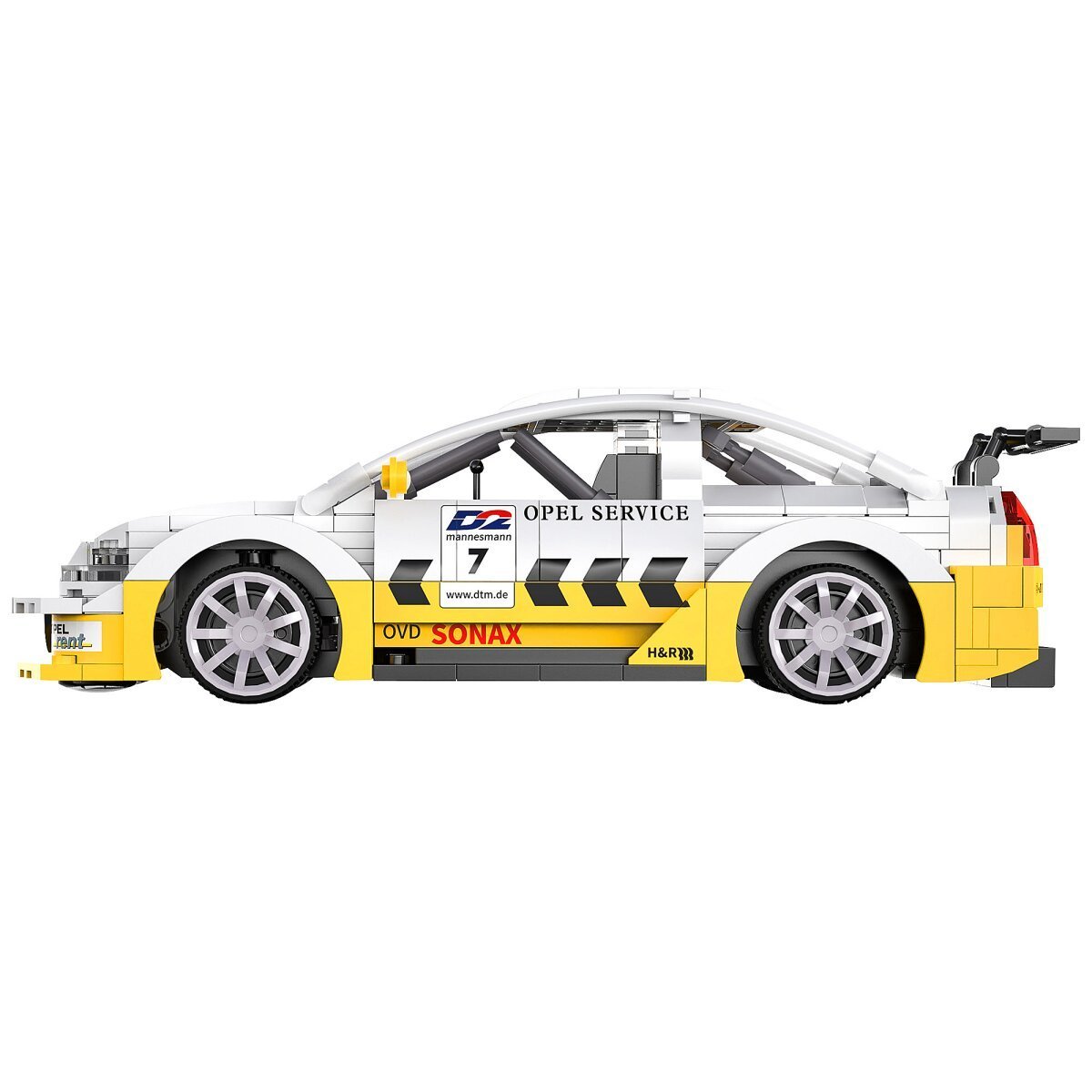 JAMARA CaDA Opel Astra V8 Coupe 1:20 weiß 2,4GHz Bricks ab 6 Jahren