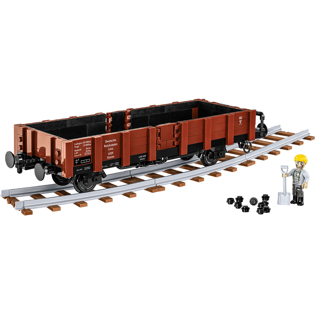 COBI 6285 - Güterwagen TYP OMMR 32 ''linz'' SCALE 1: - Bild 6 COBI 6285 - Güterwagen TYP OMMR 32 ''linz'' SCALE 1: - Bild 6