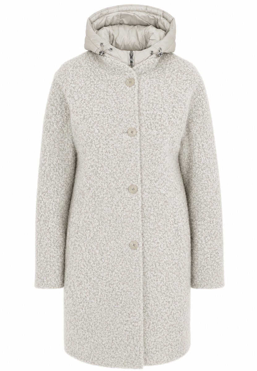 Covered Wilma 3 Damen Winterjacke - Pumice Stone