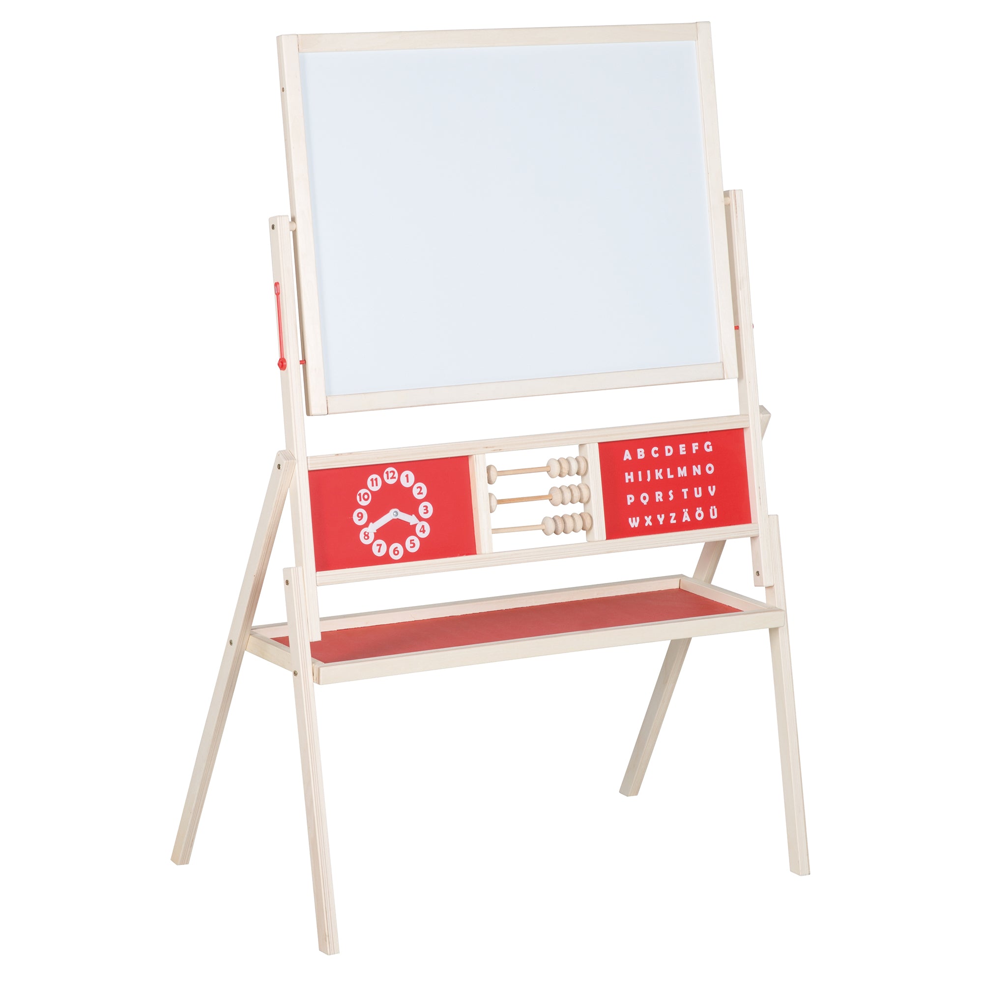Roba 7025 Standtafel Holz natur rot – Tafeln - Bild 2 Roba 7025 Standtafel Holz natur rot – Tafeln - Produktbild 2
