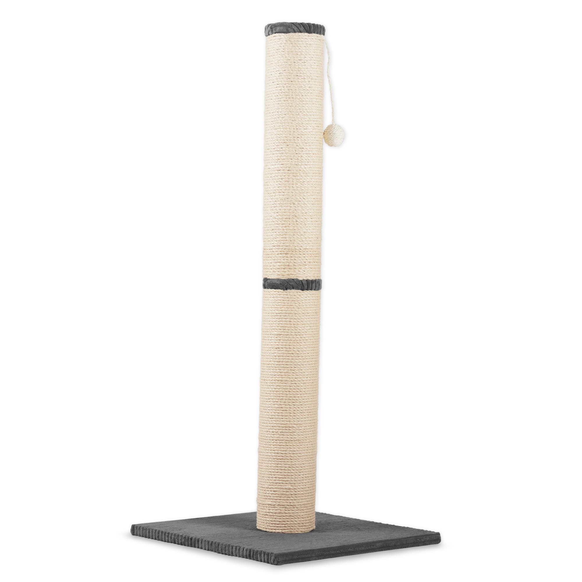 Rohrschneider RS 22387 Katzenbaum XL Stamm Cord – Kratzbaum mit Spielkugel GR.2