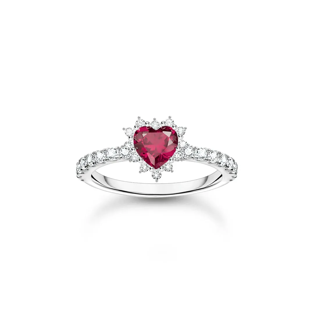 Thomas Sabo Ring Herz Romance TR2484 013 10 52 Thomas Sabo Ring Herz Romance TR2484 013 10 52