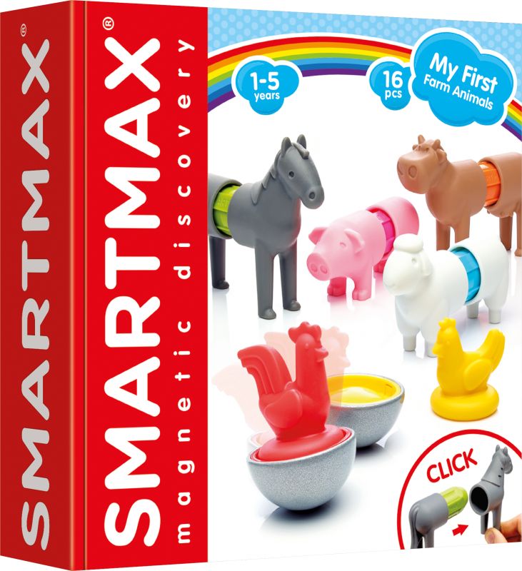 SmartMax My first Farm Animals 16 Teile Figur, Spielzeug