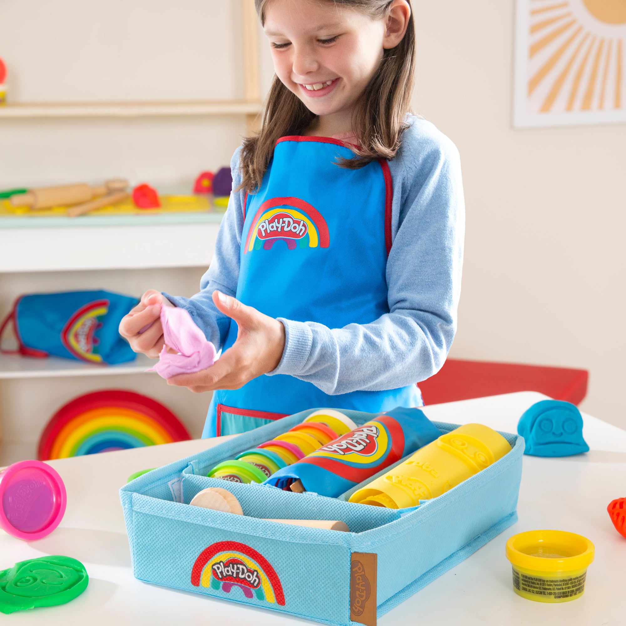 Roba 98155PD13 Spielset "roba x Play-Doh" PlayDoh bunt – Motorik & Lernen - Bild 6 Roba 98155PD13 Spielset "roba x Play-Doh" PlayDoh bunt – Motorik & Lernen - Produktbild 6