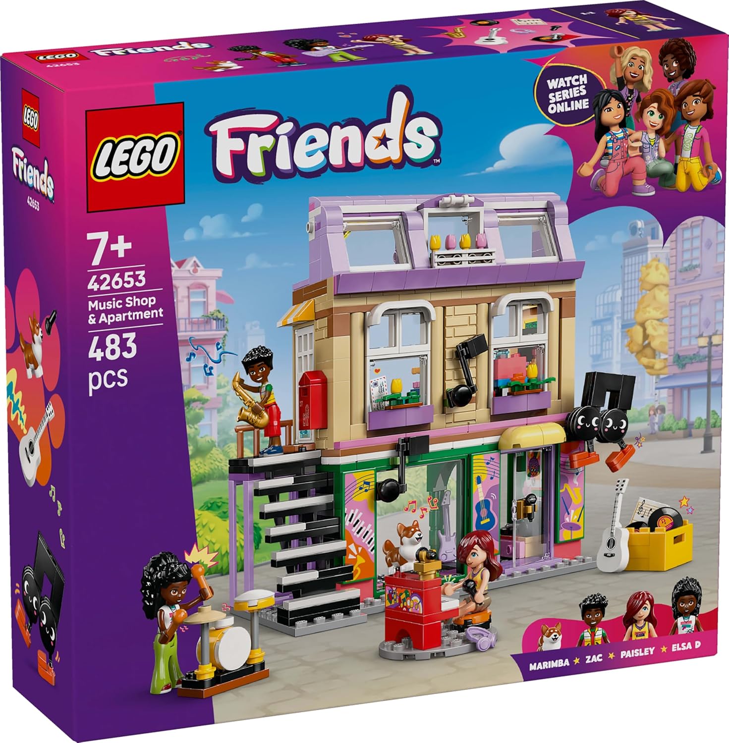 LEGO® Friends 42653 Musikladen Wohnung Person