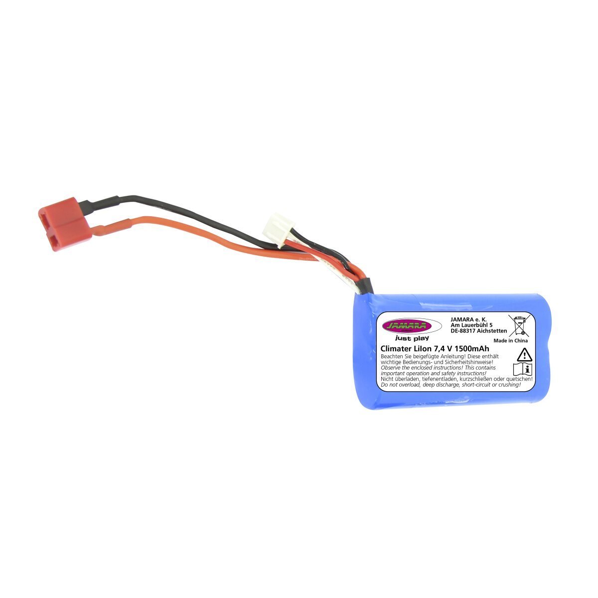 JAMARA Akku Climater Li-Ion 7,4V 1500mAh 11,1Wh