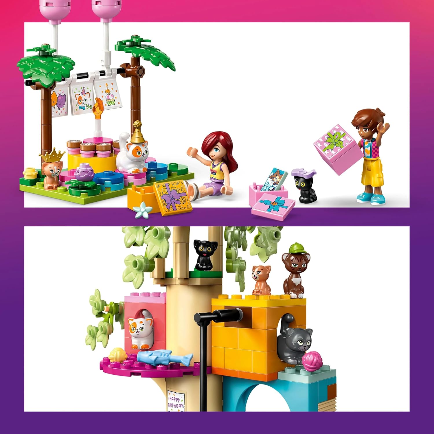 LEGO® Friends 42666 Katzengeburtstagsparty & Baumhaus Leute, Person, Figur