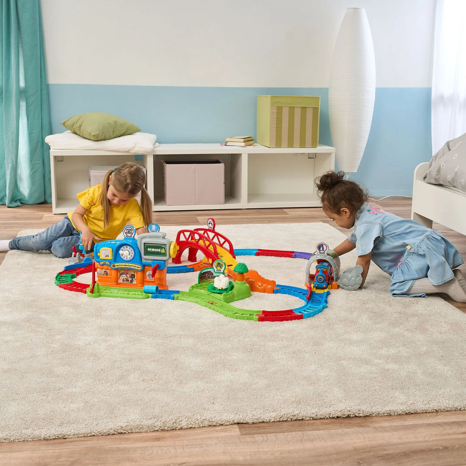 VTech Tut Tut Baby Flitzer - Bunter Bahnhof VTech Tut Tut Baby Flitzer - Bunter Bahnhof