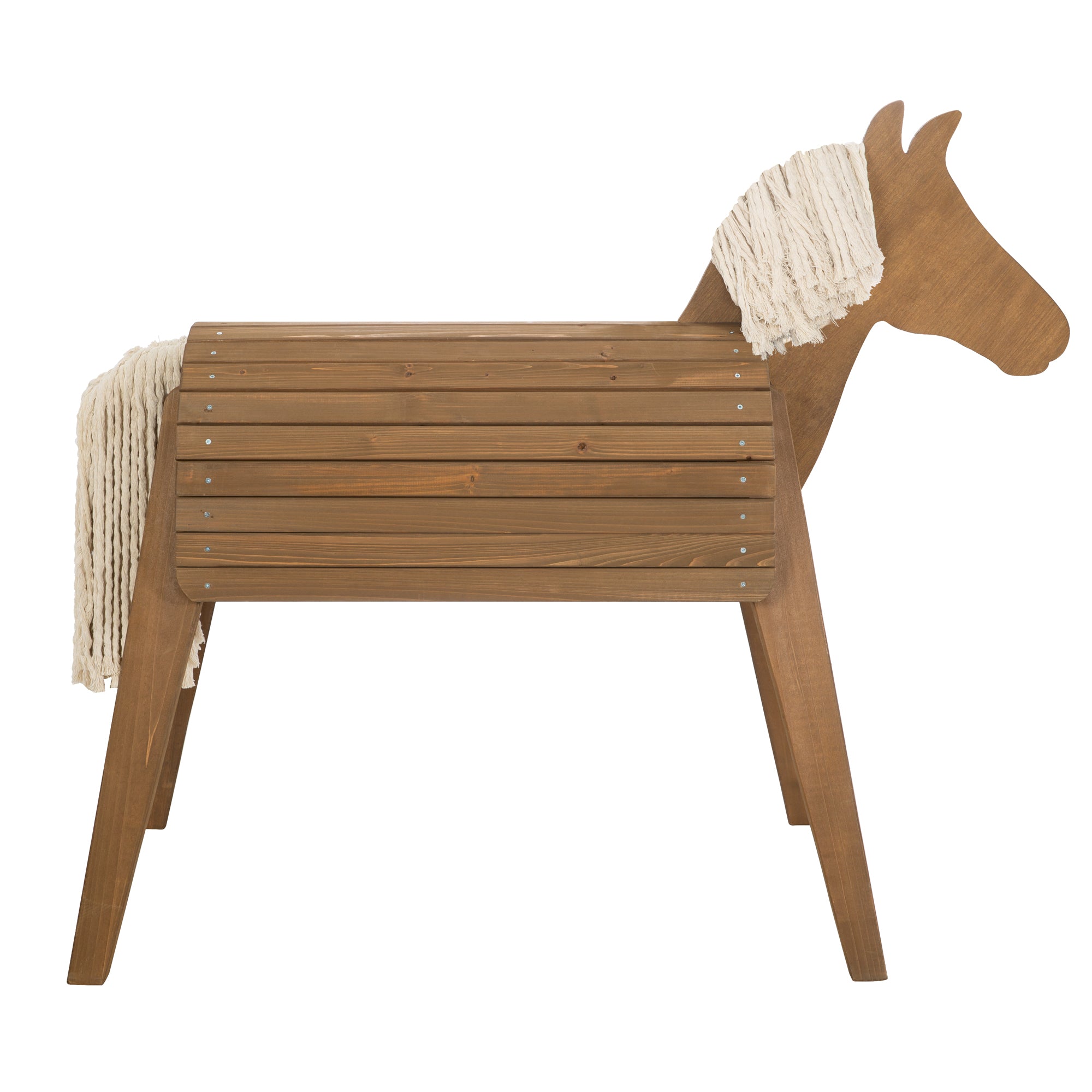 Roba 456022TE Spielpferd Outdoor teakholz farben – Outdoor + - Bild 3 Roba 456022TE Spielpferd Outdoor teakholz farben – Outdoor + - Produktbild 3