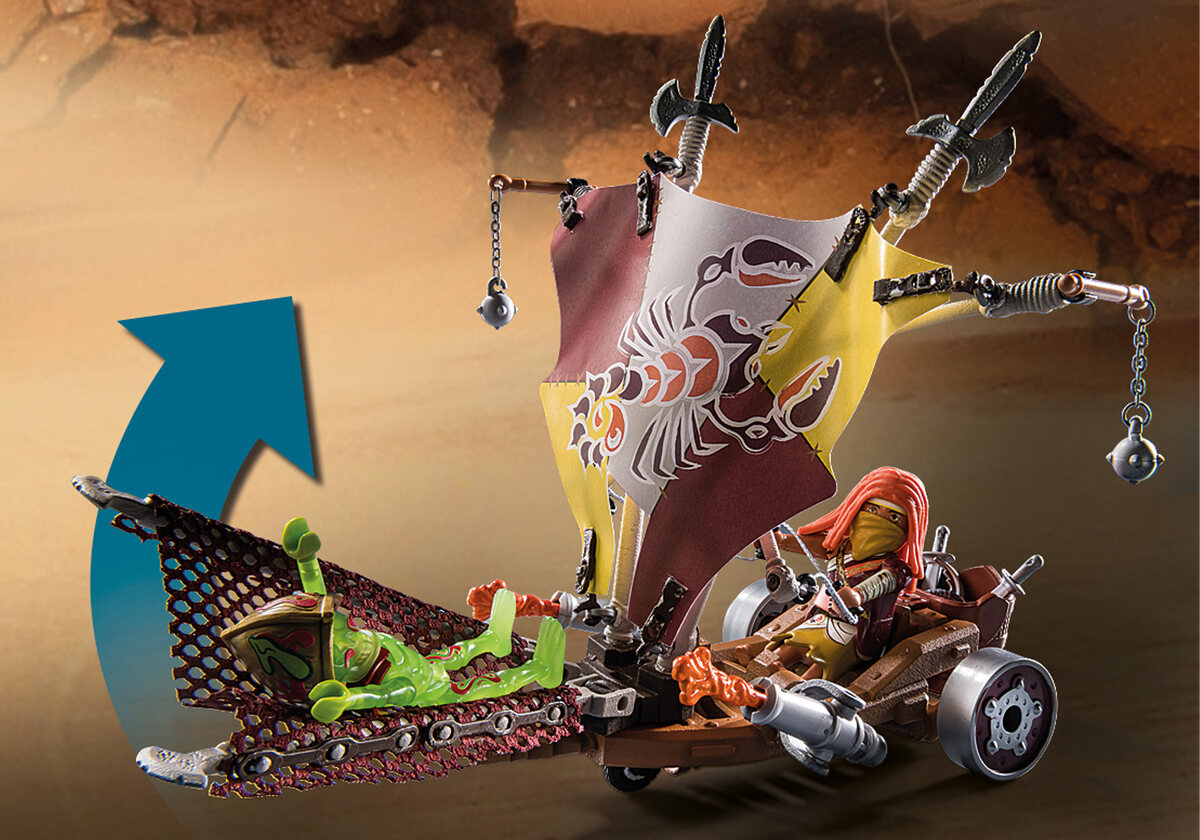 PLAYMOBIL 71026 Sal'ahari Sands - Dünensurfer Maschine, Rad, Roller, Transport, Fahrzeug