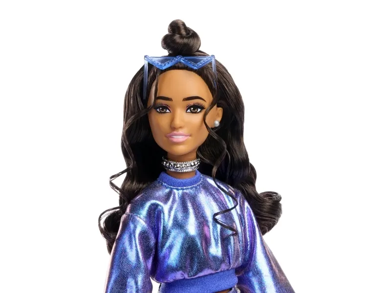 Barbie® Deluxe Style-Modepuppe Blaues Sweat Barbie® Deluxe Style-Modepuppe Blaues Sweat