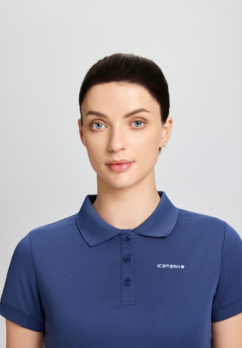 ICEPEAK 954641590I BAYARD Polo-Shirt Damen Navy Gr. XXL