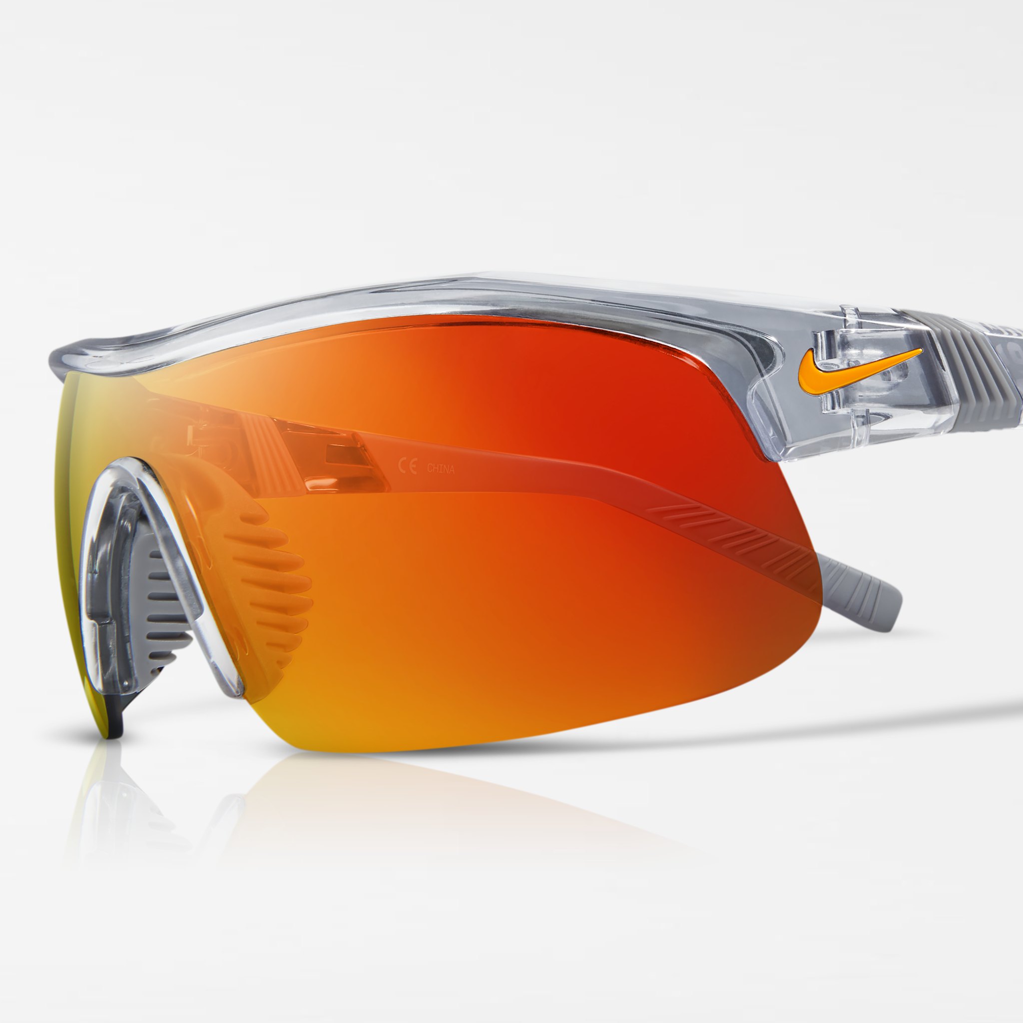 Nike 4004881/GO Sonnenbrille Show X1 - Grau / Orange Nike 4004881/GO Sonnenbrille Show X1 - Grau / Orange