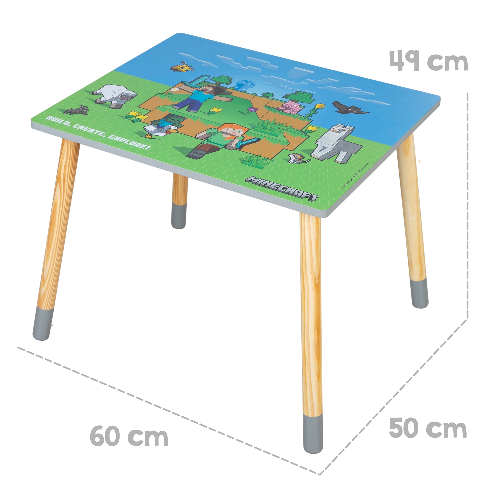 Roba 450019MC SITZGRUPPEN-SET, 1 TISCH MIT 2 STÜHLEN – Spielmöbel - Produktbild 15