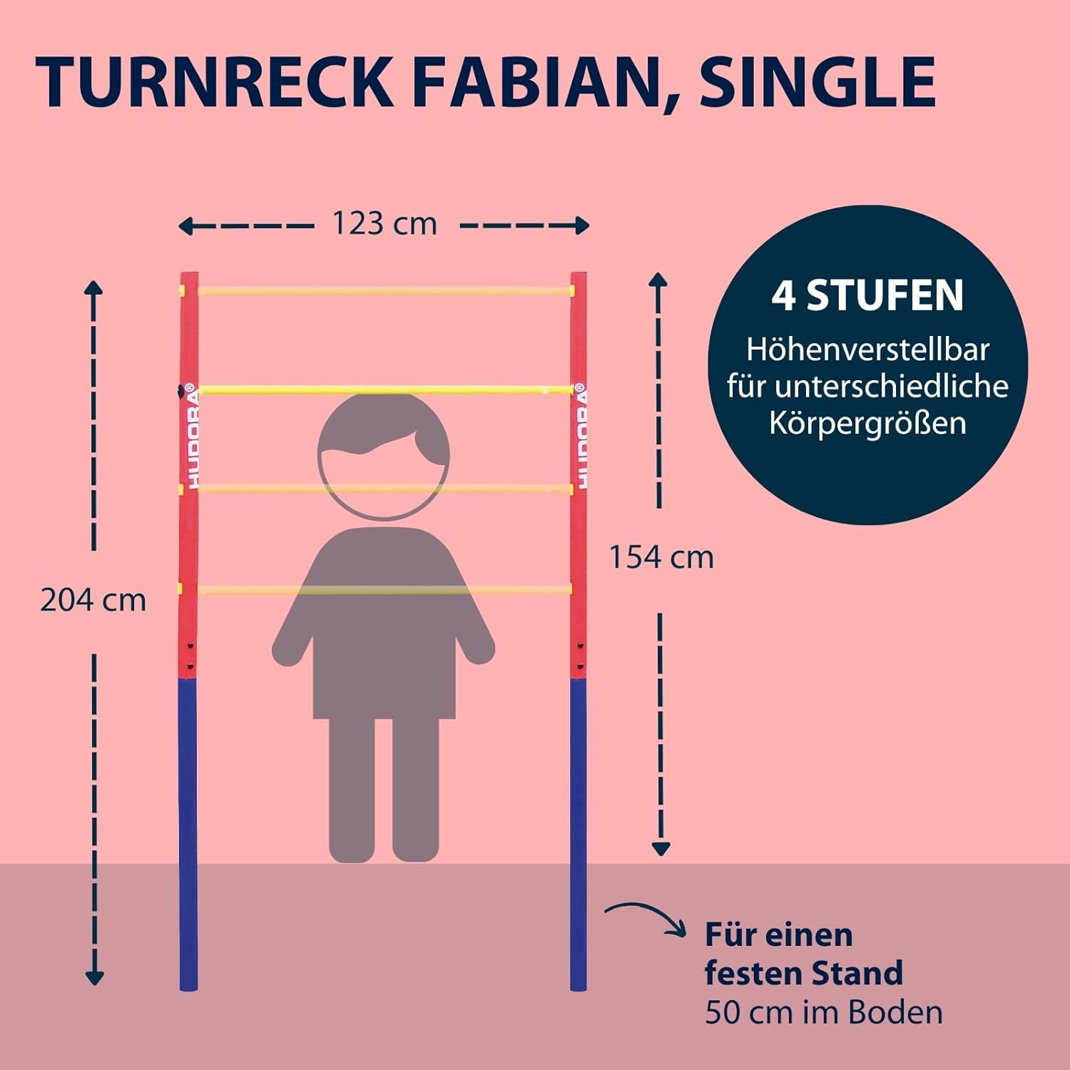 HUDORA Turnreck Fabian Single HUDORA Turnreck Fabian Single