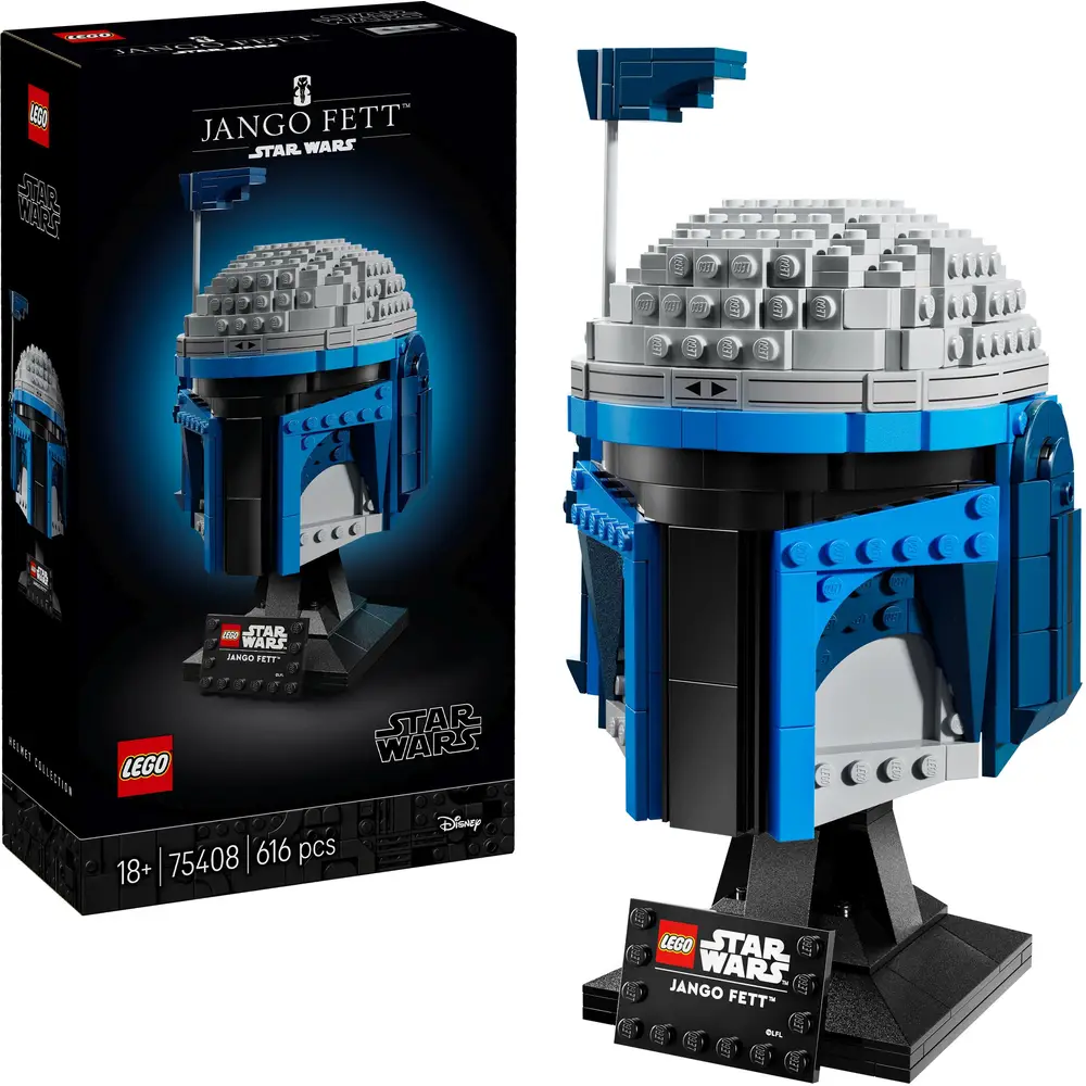 LEGO, Star, Wars, 75408, Jango, Fett, Helm LEGO Star Wars 75408 Jango Fett Helm