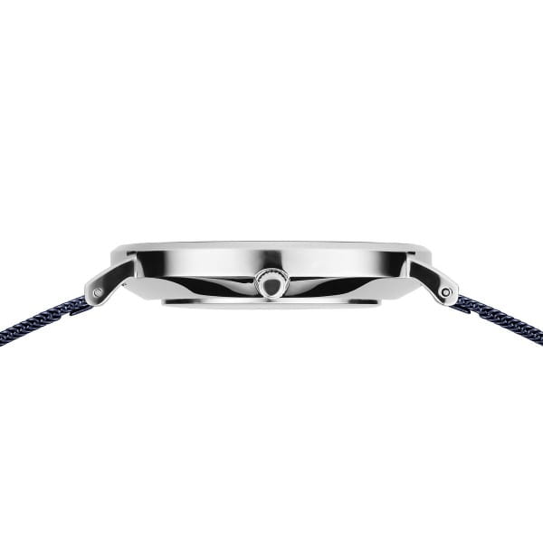 Bering 14240-303 Herrenuhr, Milanaise, Blau/Silber