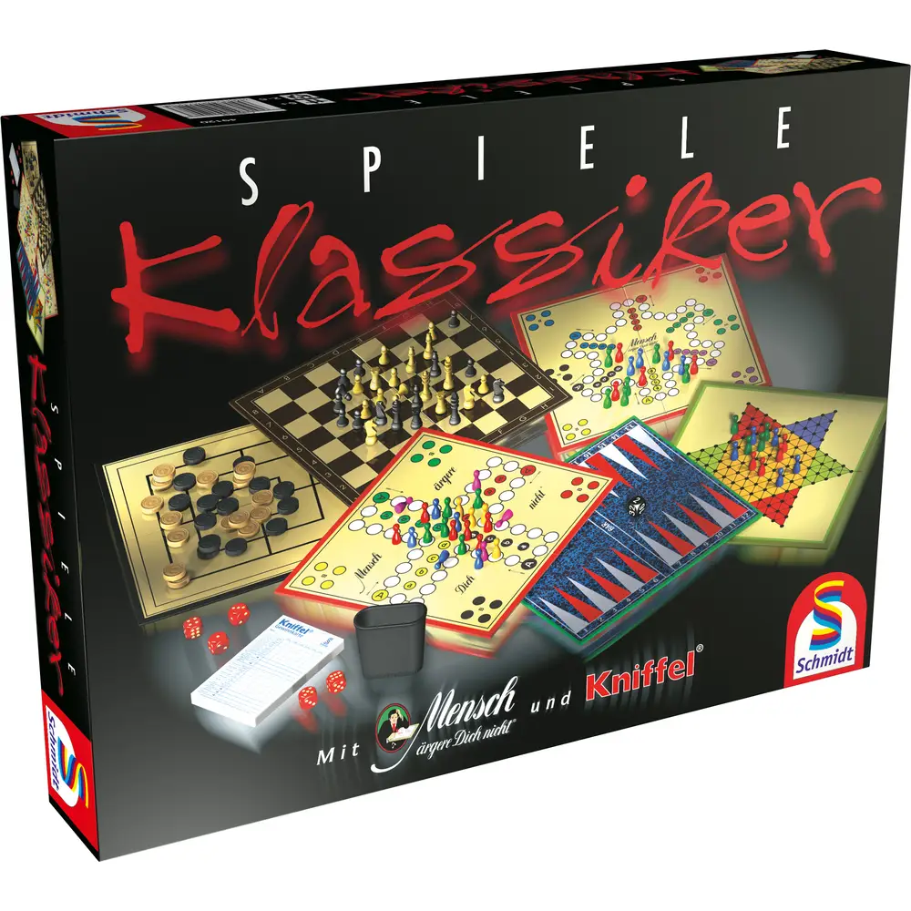 Schmidt, Spiele, Klassiker, Spielesammlung Schmidt Spiele Klassiker Spielesammlung