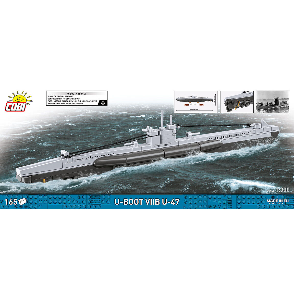 COBI 4858 - Deutsches U-BOOT U-47 - Bild 4 COBI 4858 - Deutsches U-BOOT U-47 - Bild 4