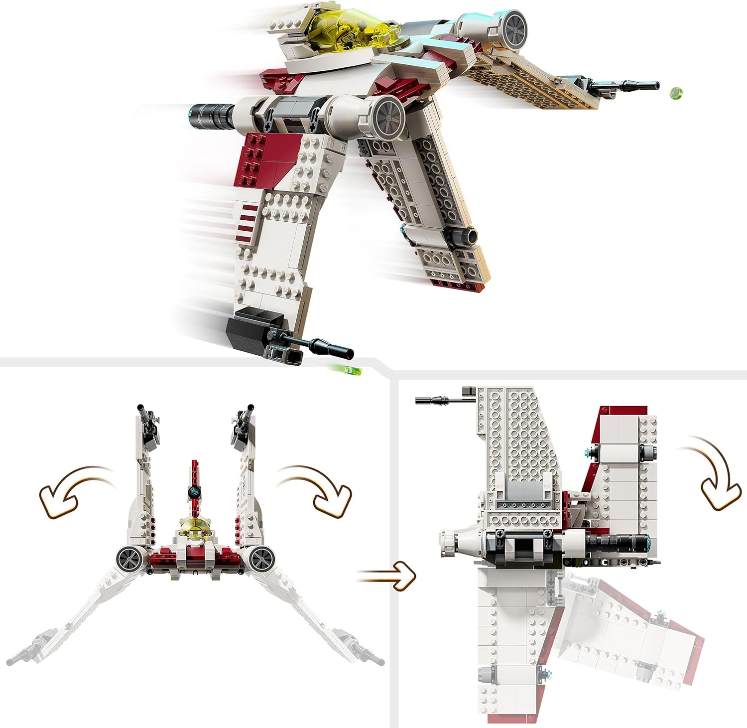 LEGO® Star Wars 75432 SW V-19 Torrent-Sternjäger LEGO® Star Wars 75432 SW V-19 Torrent-Sternjäger