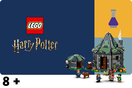 LEGO Harry Potter 76428 – Entdecke die Zauberwelt rund um Hagrids Hütte LEGO Harry Potter Set 76428 – Hagrids Hütte mit Figuren, Tieren und Zubehör für magische Abenteuer